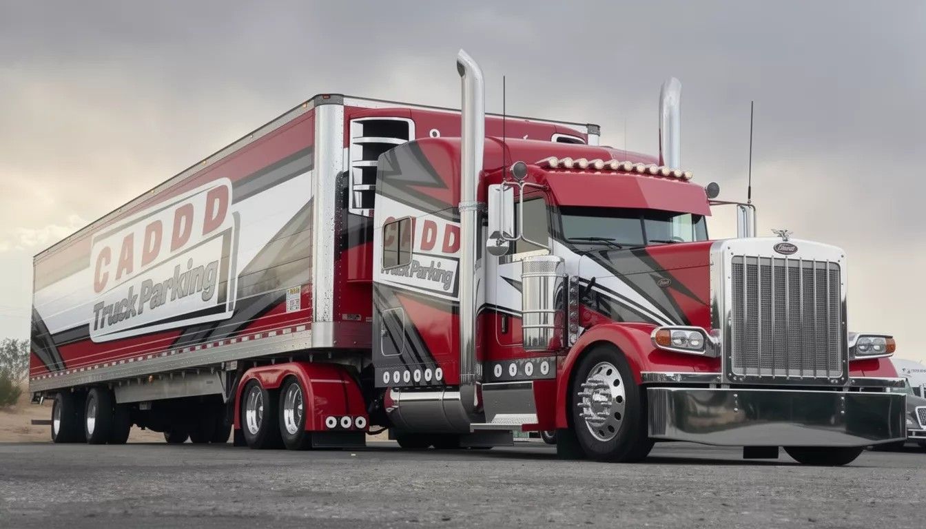 CADD Truck Parking show truck